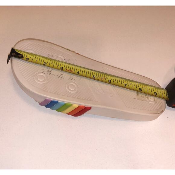 MLSA Melissa Rainbow Beach Slides NEW! Size 7, 38 EUR S102 - Picture 5 of 7